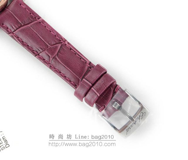 Chopard手錶 蕭邦快樂鑽系列橢圓型機械6T28新款 蕭邦時尚男士腕表 蕭邦全自動機械男表  hds1689